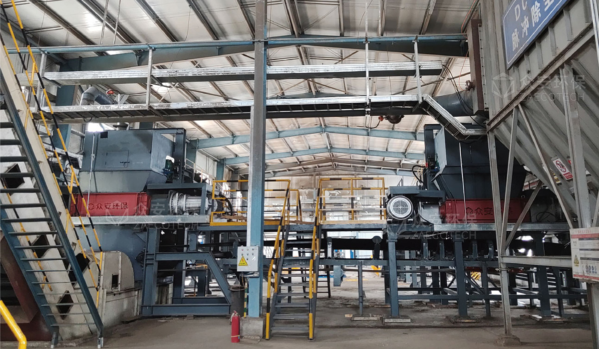 Straw-to-Methanol Shredding System in Northeast China