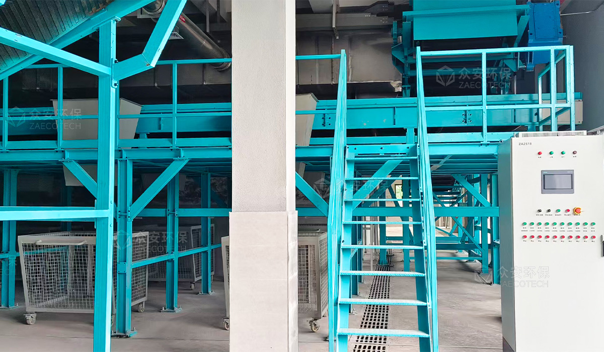 Large Bulky Waste Shredding and Recycling Separation Solution in Chongqing