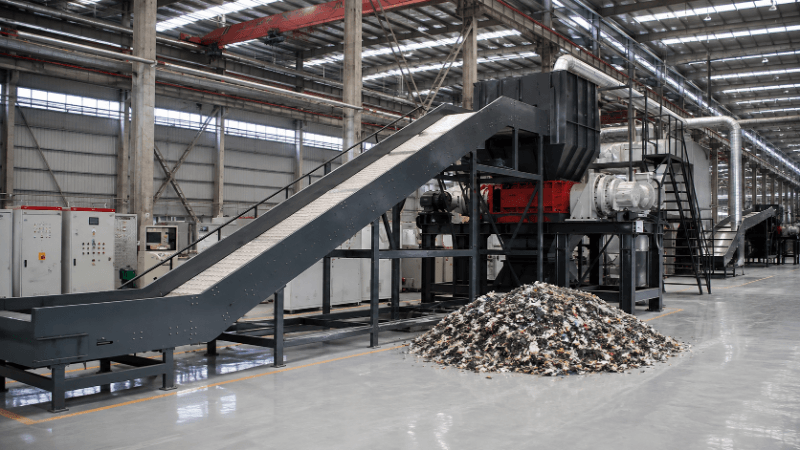 industrial shredder